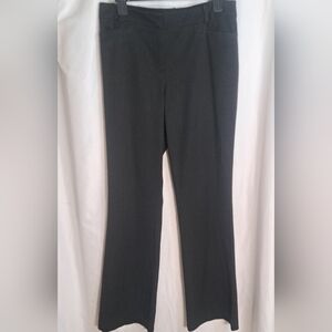 7th Avenue Design Studio Black Trousers Sz 10 Tall Inseam 33